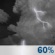 Tonight: A chance of showers and thunderstorms before 8pm, then showers and thunderstorms likely between 8pm and 10pm, then a chance of showers and thunderstorms between 10pm and midnight, then showers and thunderstorms likely between midnight and 2am, then a chance of showers and thunderstorms. Mostly cloudy, with a low around 70. Southwest wind 5 to 8 mph. Chance of precipitation is 60%. New rainfall amounts between a tenth and quarter of an inch possible. Tonight: Chance Showers And Thunderstorms then Showers And Thunderstorms Likely